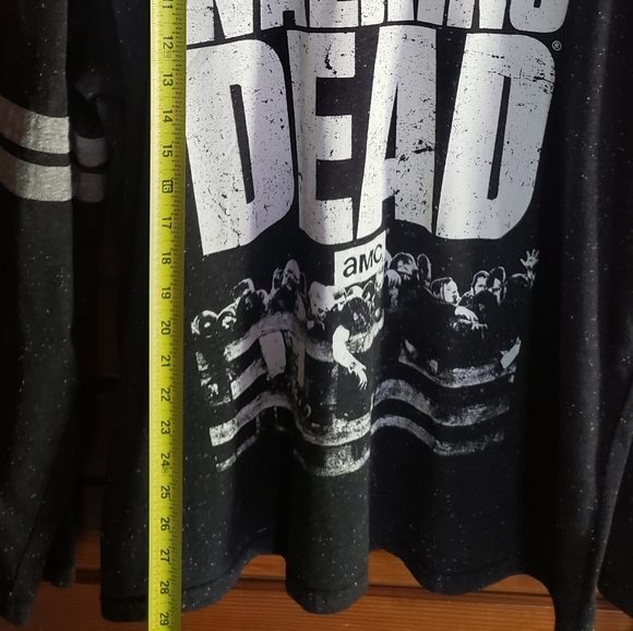 AMC Walking Dead ZOMBIE Daryll Dixon Grimes Monster 2XL long sleeve t-shirt - Picture 3 of 9